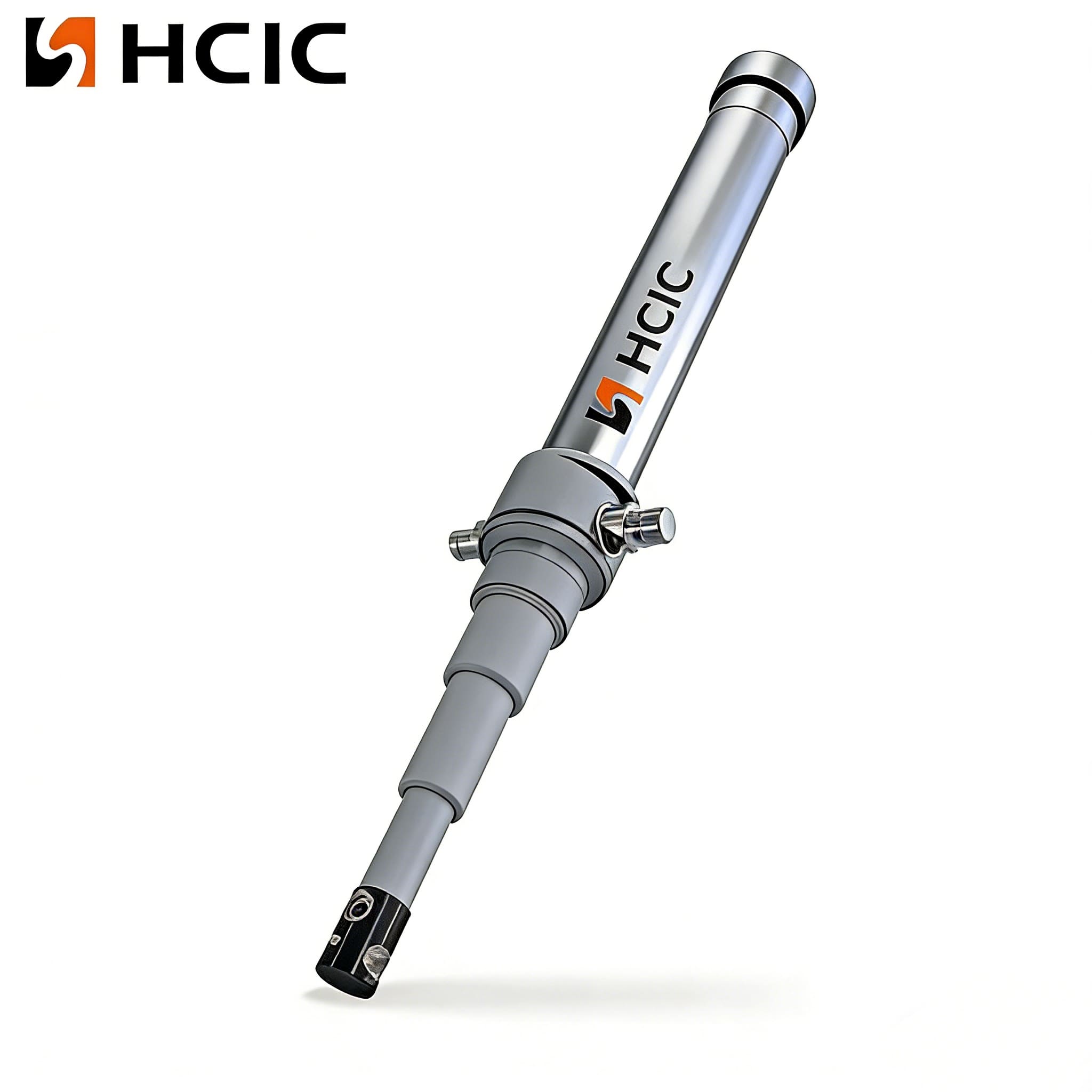 „HTC3TG-7T-135”, cilindri telescopici în 3 trepte, 7 tone de cursă de 135 inchi