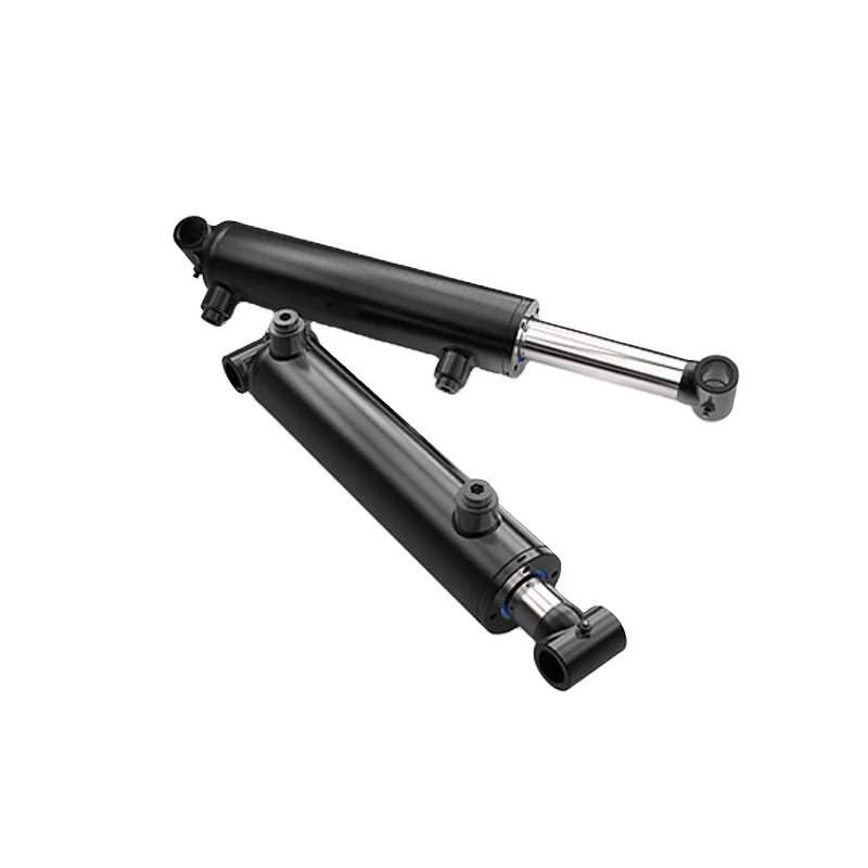 Cilindru hidraulic telescopic invers de 108 inchi pentru remorci de basculantă de 7 tone