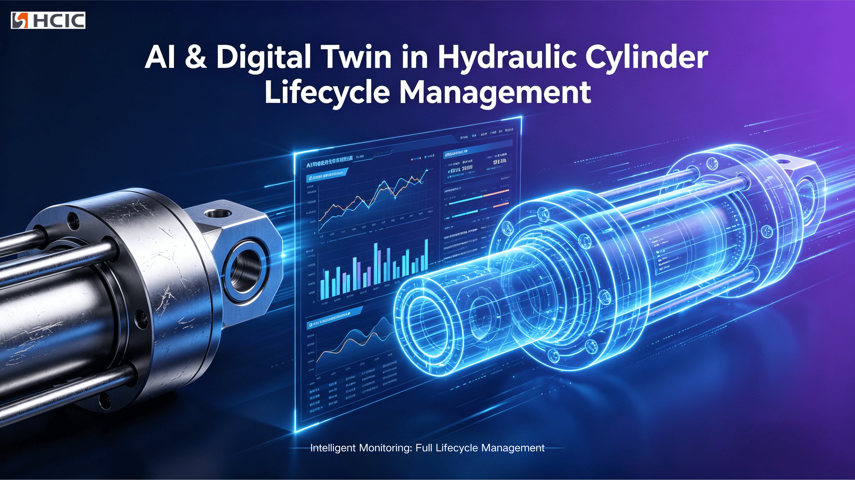 ​AI & Digital Twin în managementul ciclului de viață al cilindrului hidraulic