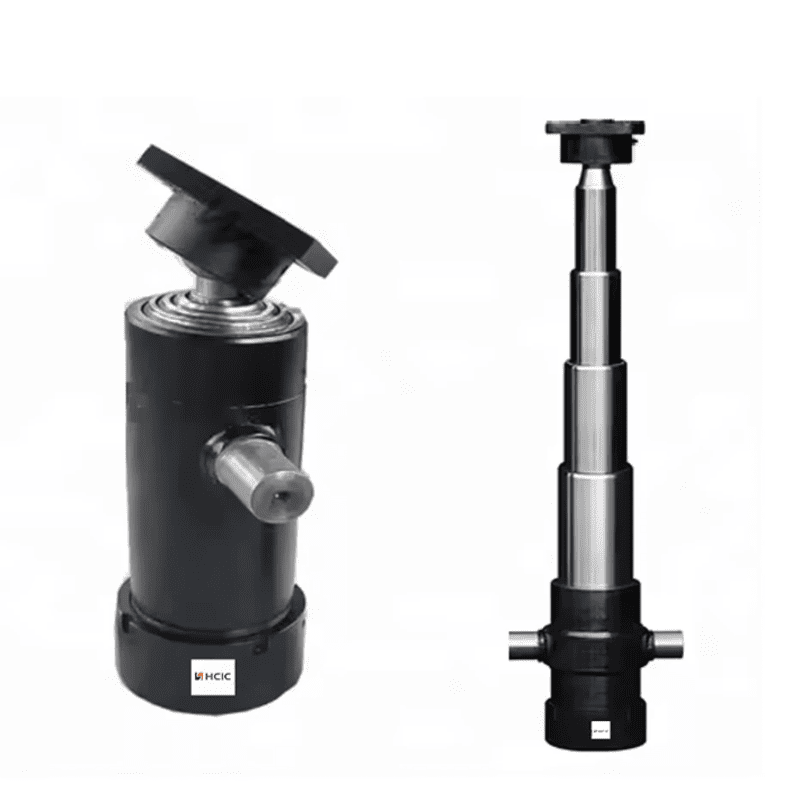 Cilindru hidraulic pentru remorcă mică: 4TG-E130x806