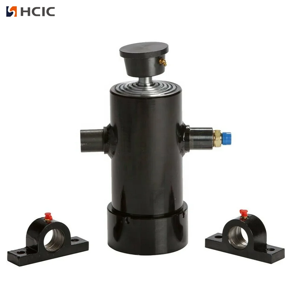 Șasiu remorcă basculant Cilindru hidraulic telescopic mic