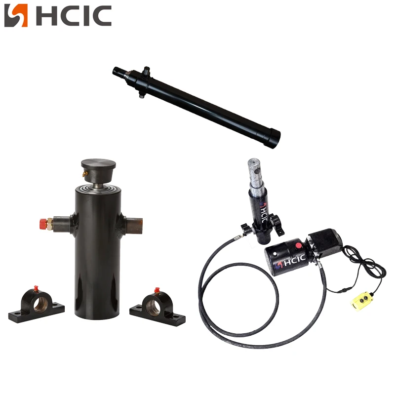 Cilindru hidraulic telescopic sub caroserie